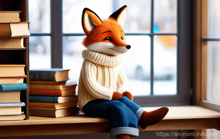 미미와 캐릭터 시장 트렌드 - **"Cozy Bookstore Companion"**
A charming, slightly clumsy anthropomorphic red fox character, we...