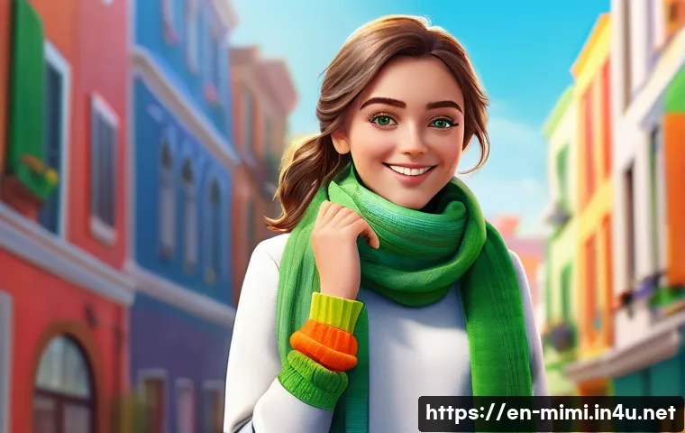 미미 캐릭터와 관련된 전자책 - A vibrant digital character design featuring a playful young female character with expressive, large...